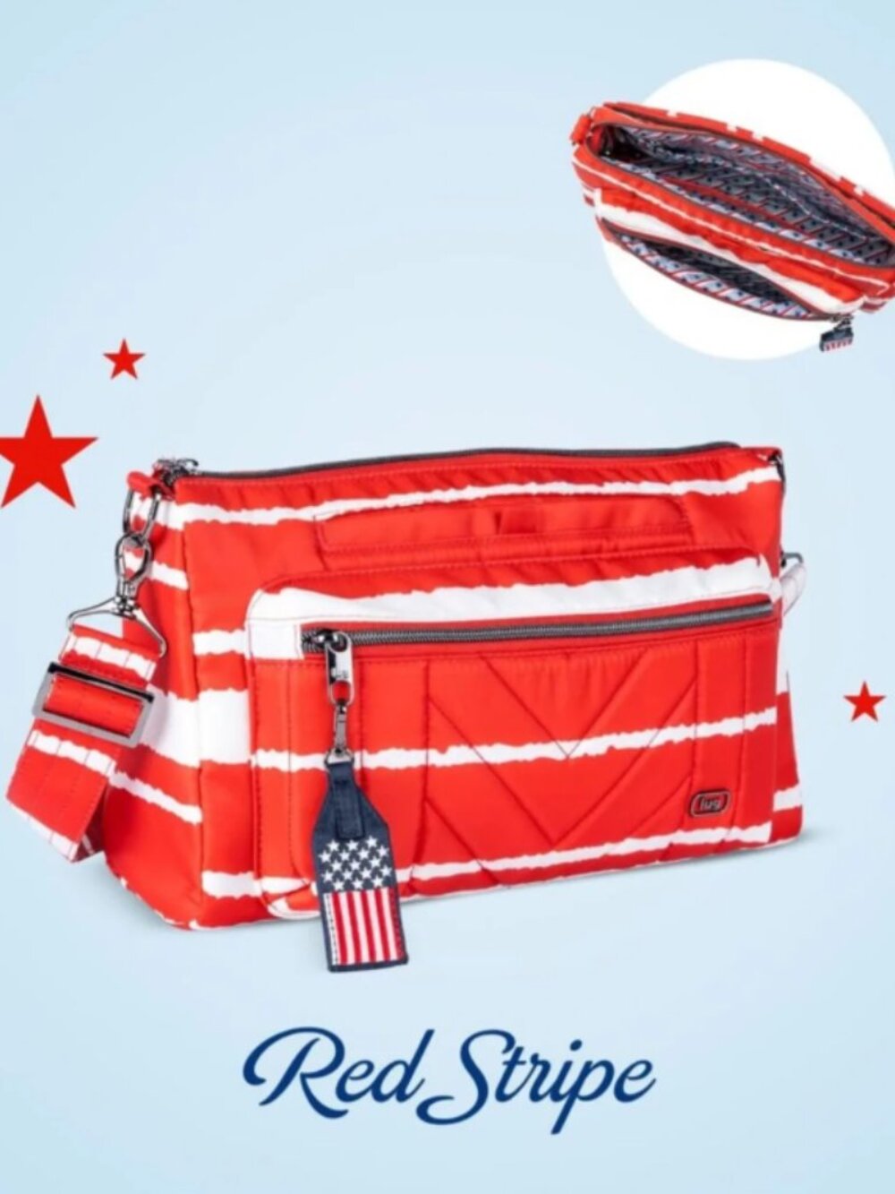 Brand New Lug LE Red Stripe Stretch LE